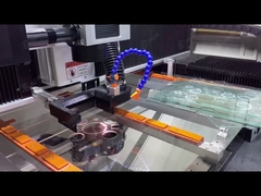 Máquina de perfuração de vidro de óptica de polarização com velocidade de perfuração de 0-6000 mm/s