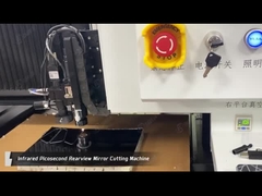 0-500 mm/s Máquina de maquiagem Espelho Equipamento de corte de vidro Espessura de corte 0,2-5 mm