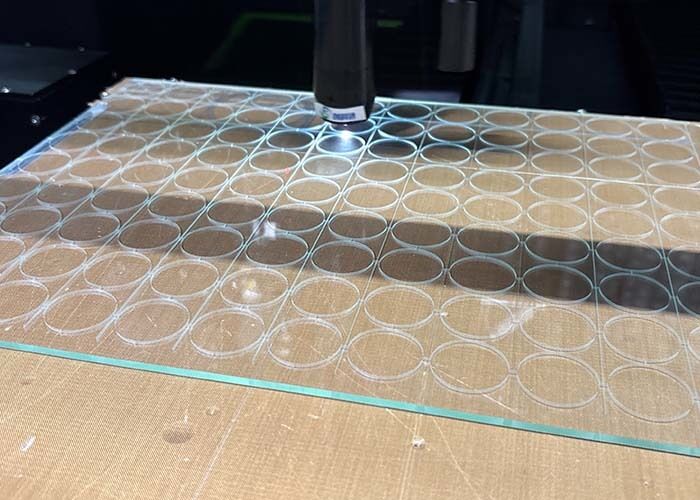 Laser Glass Cutting Machine featuring energy laser sources to lower operational costs while maintaining cutting performance